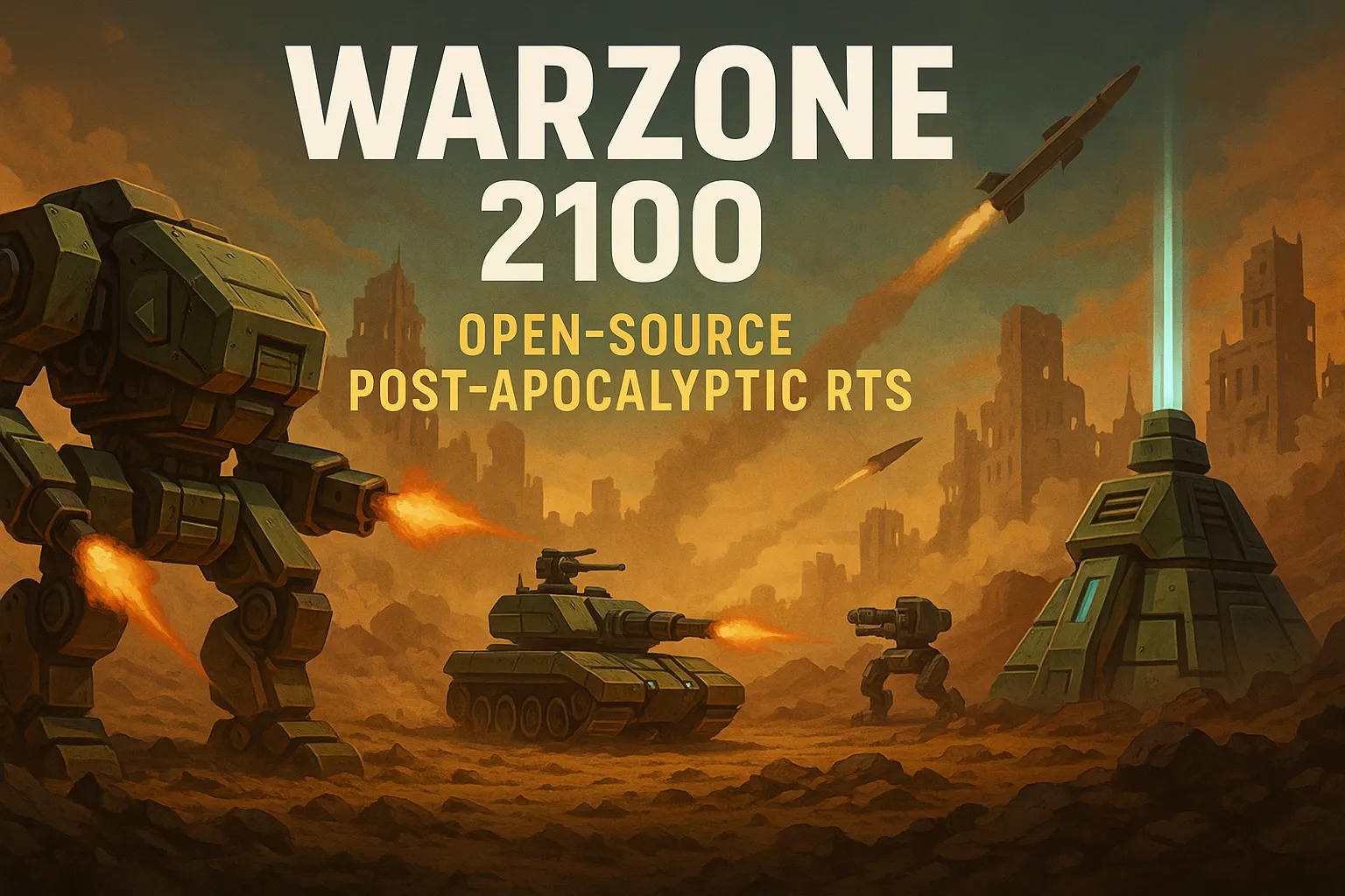 Warzone 2100 – Post-Apocalyptic RTS