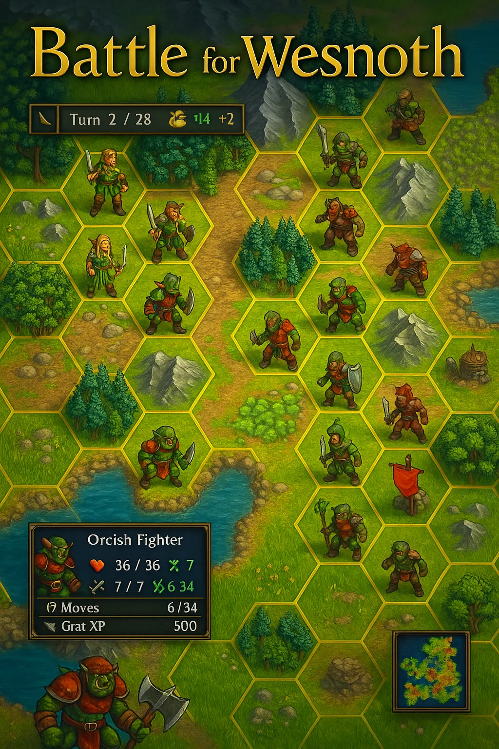 Battle for Wesnoth- Free Turn-Based Fantasy Strategy - geblo.games