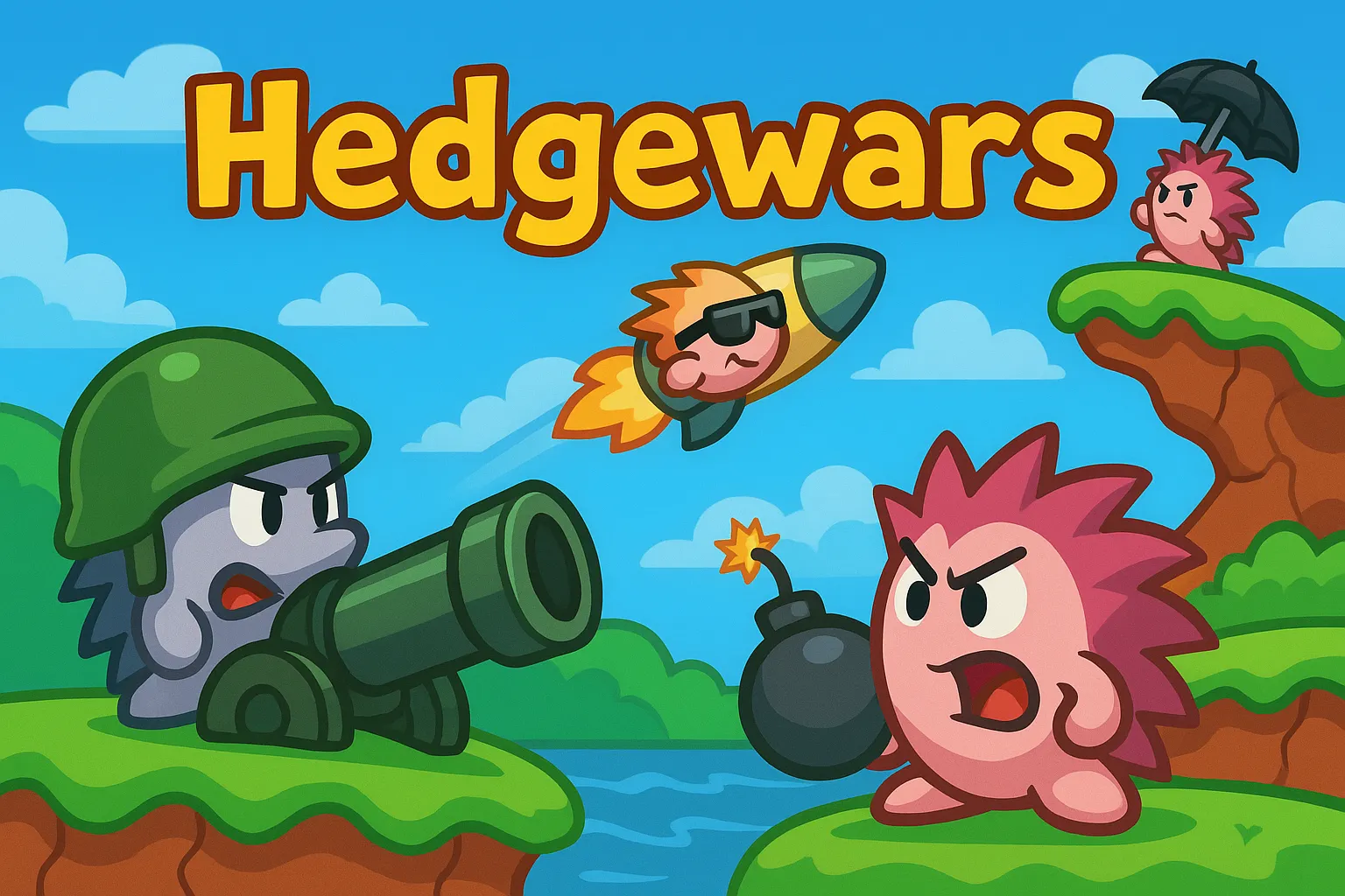 Hedgewars – Artillery Strategy Game