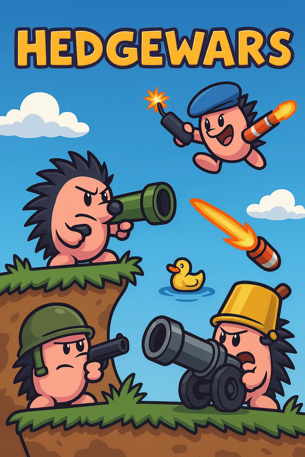 Hedgewars - Free Open-Source Artillery Strategy Game - geblo.games