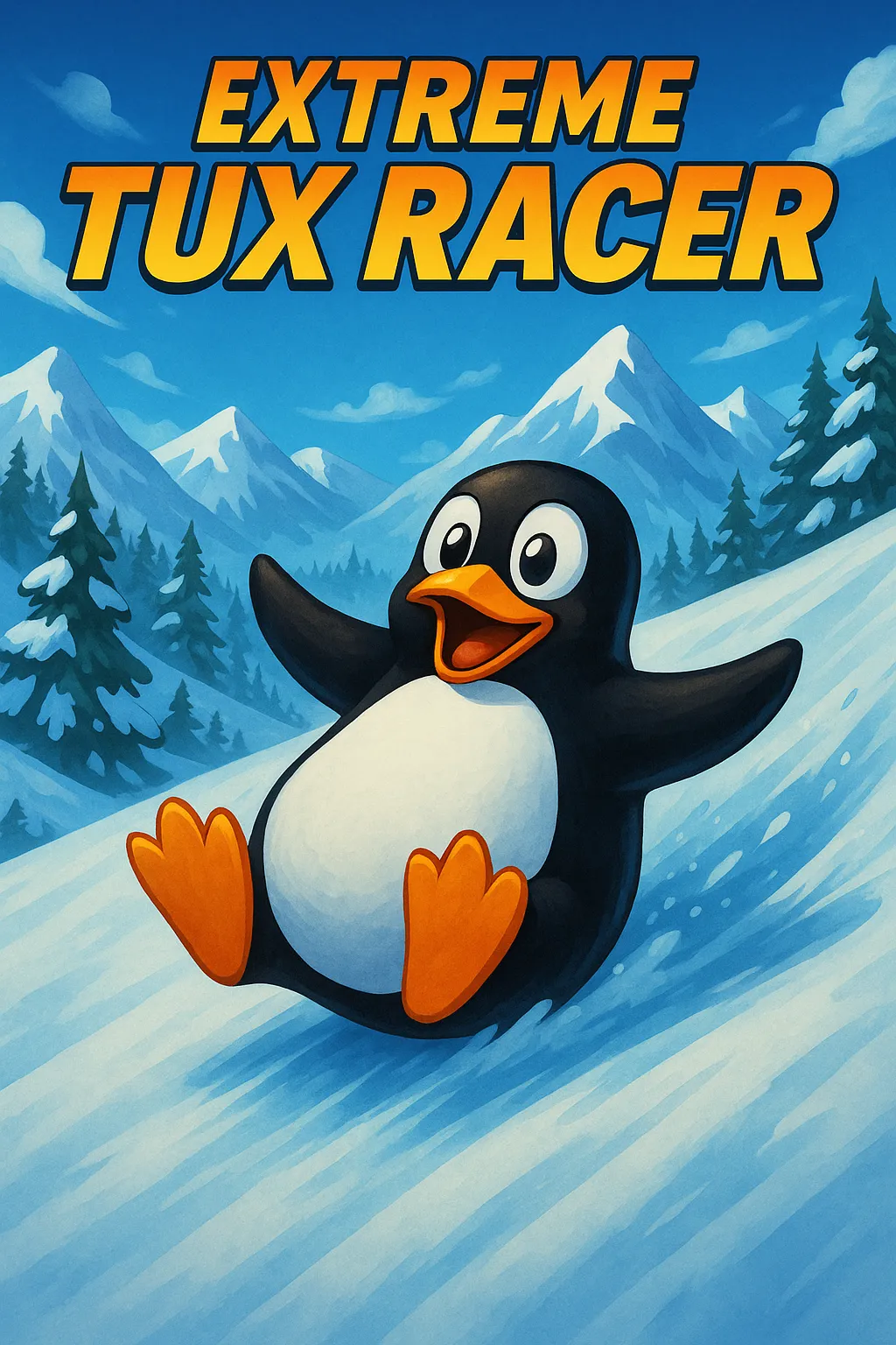 Extreme Tux Racer - Arctic Penguin Racing - geblo.games